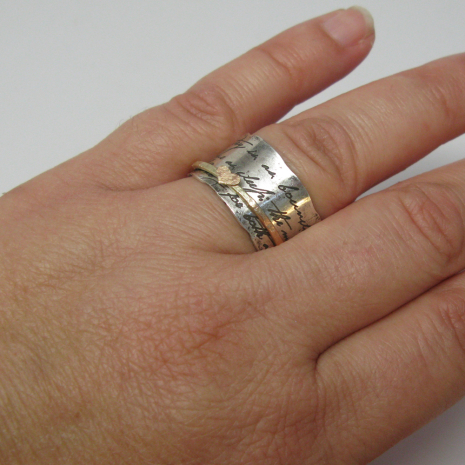 Juliet Ring on Finger