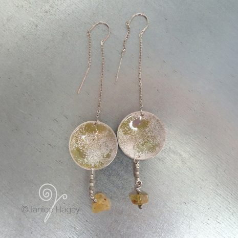 Lichen Asters Earrings