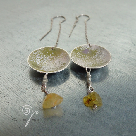 Lichen Asters Earrings