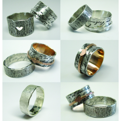 Custom Romeo Juliet Rings