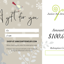 $100 Value Gift Certificate
