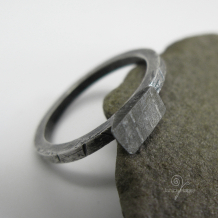 Gibeon Meteorite Ring