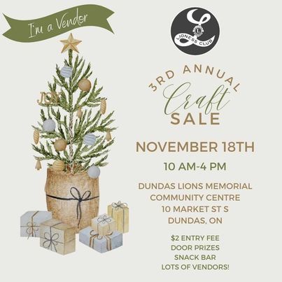 Dundas Lioness 3rd Annual Craft Sale